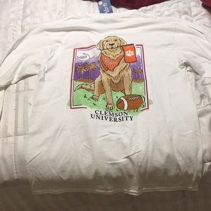 Unisex Long sleeve Clemson Shirt